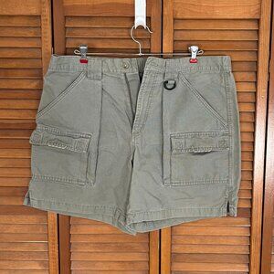 Men's Columbia PFG Performance Fishing Gear shorts Lg olive